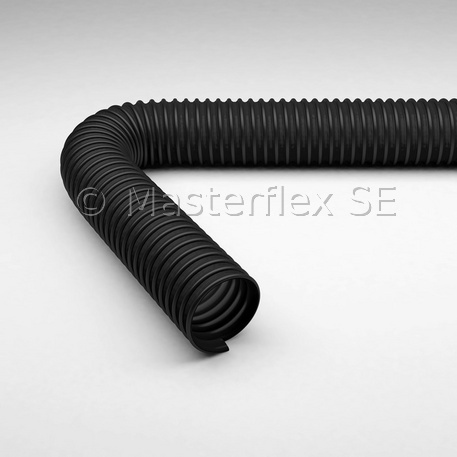 Carflex Super - Manguera de gases de escape transitable para temperaturas de gases de escape de hasta +200 °C, muy ligera, muy flexible, pisable