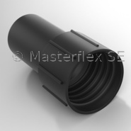 Manguito para Master-VAC - Manguito especial para conexión de mangueras Master-VAC, eléctricamente conductivo