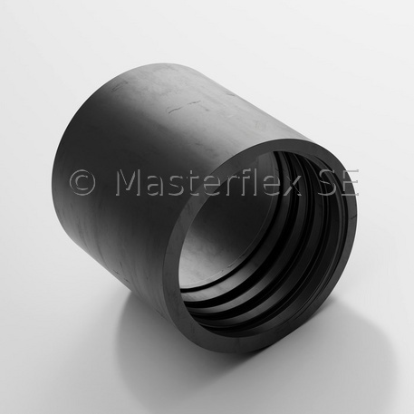 Manguito Combiflex PU V - Manguito terminal de PU para mangueras Master-PUR en tubuladuras conforme a DIN 2448/DIN 2458, permanentemente antiestático