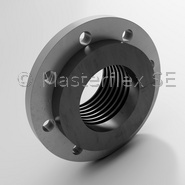 Brida inclinable de PU Combiflex, atornillable - para contrabridas conforme a DIN 2632 / DIN 2633 / DIN 2673