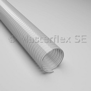Polderflex PUR Food - Manguera de aspiración y transporte de PU, muy resistente a la abrasión, resistente al vacío, interior y exterior lisos, calidad alimentaria EU10/2011 y FDA