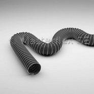Master-Clip VINYL EL - Manguera de aspiración y ventilación de tejido de poliéster recubierto de PVC, eléctricamente conductiva