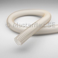 Master-PUR L Trivolution - Manguera de aspiración / manguera de transporte de PU, ligera, muy buena flexibilidad, permanentemente antiestática, resistente a los microbios, difícilmente inflamable conforme a la norma DIN 4102 B1
