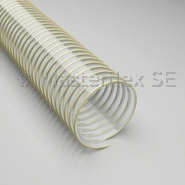 Cargoflex - Manguera de aspiración / manguera de transporte de PU, superpesada, flexible, muy resistente a la abrasión y resistente al vacío